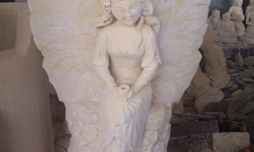 Bali Stone Angel Statue