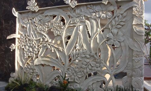 Carved Stone Panels