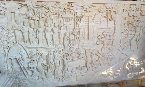 Stone Relief Wall Art