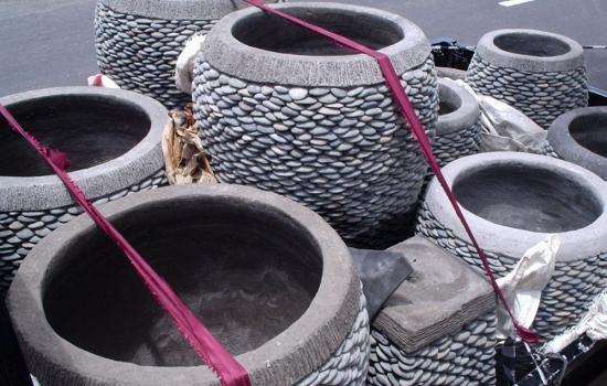 Bali Stone Pots