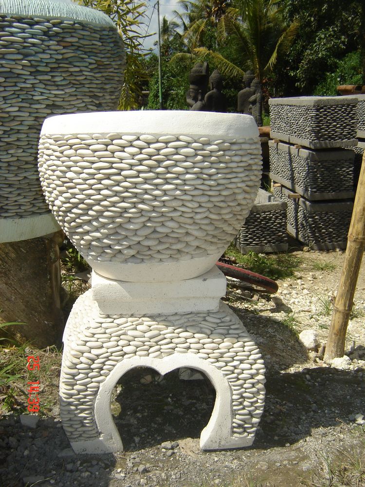 Stone Carved Pots | Bali Carving